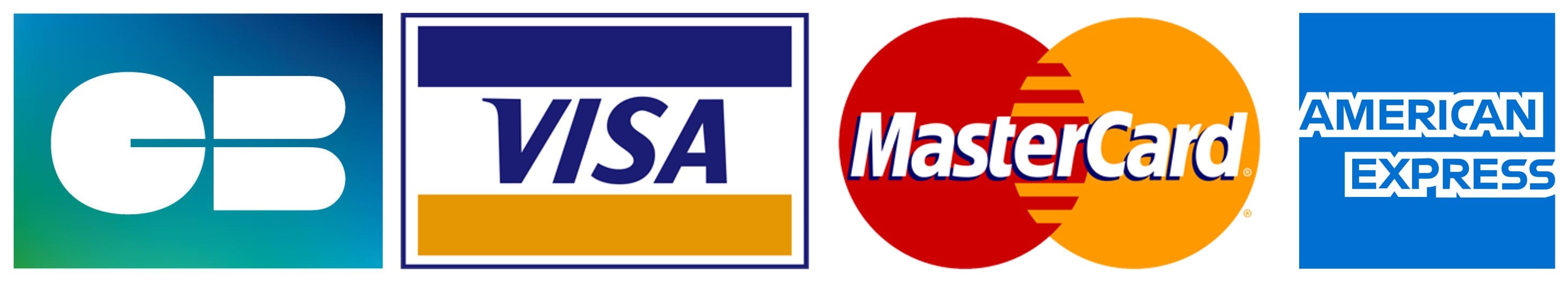 CB -Mastercard- Visa- Amex